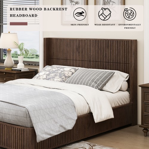 Solid wood platform - platform, bed