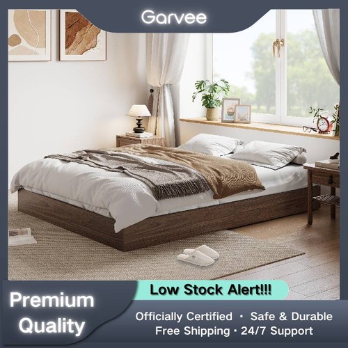Queen size wooden - wooden, platform