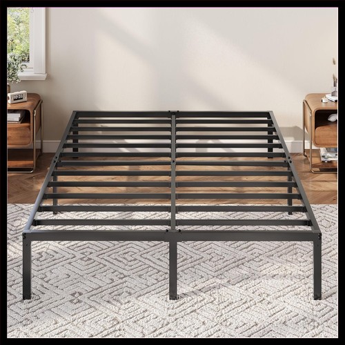 Sleek queen bed frame 12 - bed,