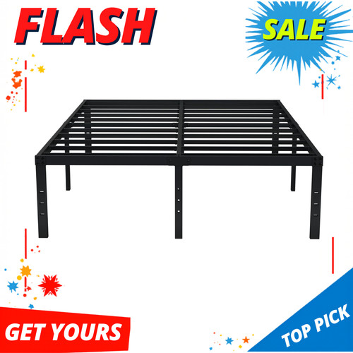 New queen bed frame - new, no