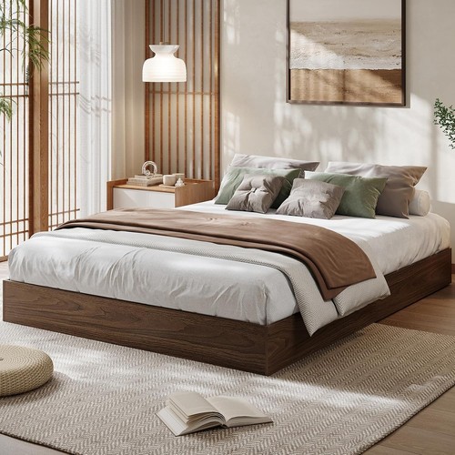 Queen wood platform - wood,